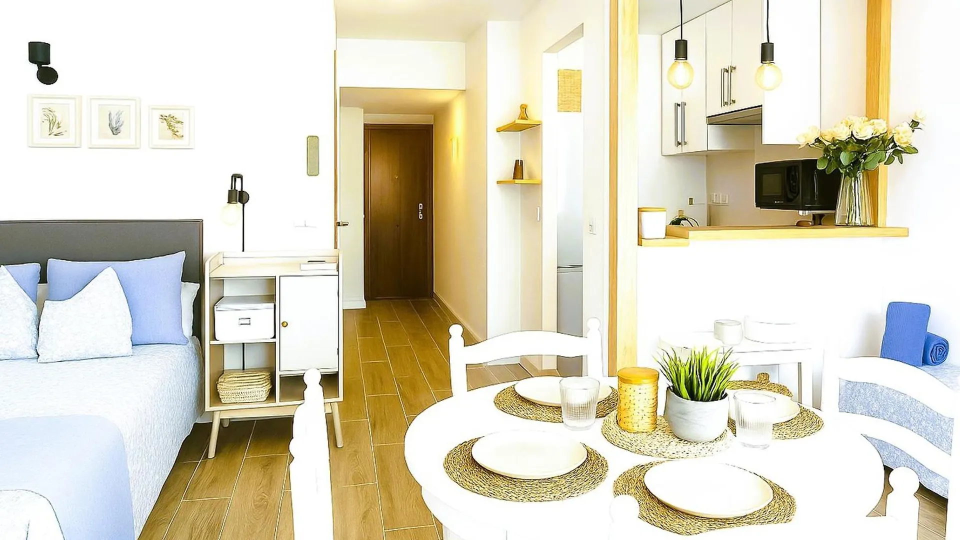 Live Punta Columbus Pool & Beach Front Punta Del Hidalgo Apartment